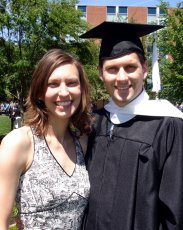 Adoptive Family Photo: Fritz�s MA Graduation, click to view bigger version