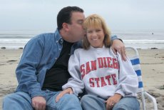 Adoptive Family Photo: San Diego Beach Vacation, click to view bigger version