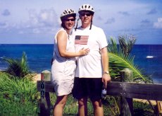 Adoptive Family Photo: Mountain Biking in Puerto Rico, click to view bigger version