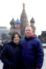 Adoptive Family Photo: Enjoying the Sights<br>of Moscow, click to view bigger version