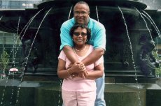 Adoptive Family Photo: On Vacation in Cincinnati, Ohio, click to view bigger version