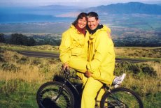Adoptive Family Photo: Bicycle Tour in Hawaii, click to view bigger version