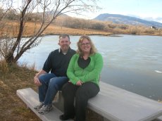 Adoptive Family Photo: At Beck Lake - A Few Blocks from Our House, click to view bigger version
