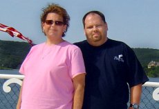 Adoptive Family Photo: Cruising on the Showboat in Branson, click to view bigger version