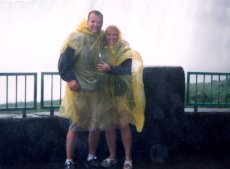 Adoptive Family Photo: On Vacation at Niagara Falls, click to view bigger version