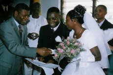 Adoptive Family Photo: Our Wedding, click to view bigger version
