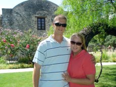 Adoptive Family Photo: In Front of the Alamo, click to view bigger version