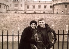 Adoptive Family Photo: At the Tower of London, click to view bigger version