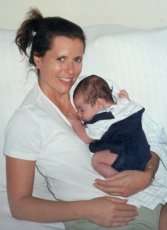 Adoptive Family Photo: Theresa and Our Nephew, Michael, click to view bigger version