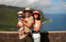 Adoptive Family Photo: In Hawaii, click to view bigger version