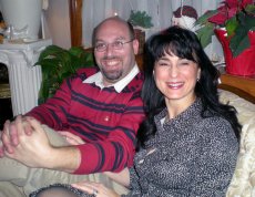 Adoptive Family Photo: At Ornella�s Brother�s House for <br>Christmas, click to view bigger version