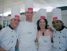 Adoptive Family Photo: Enjoying a Cooking Class in Cozumel, click to view bigger version