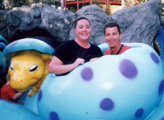 Adoptive Family Photo: At the Amusement Park, click to view bigger version