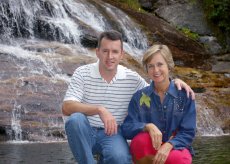 Adoptive Family Photo: Hiking in the North Carolina Mountains, click to view bigger version