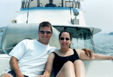 Adoptive Family Photo: Enjoying the Summer on the Lake, click to view bigger version
