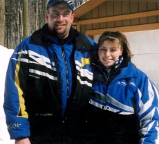 Adoptive Family Photo: Dressed Warm, Ready to Brave <br>the Elements on the Trails, click to view bigger version