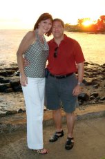 Adoptive Family Photo: Hawaiian Sunset, click to view bigger version