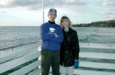 Adoptive Family Photo: Taking in the California Coast, click to view bigger version