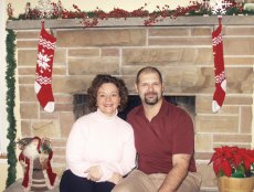Adoptive Family Photo: Posing for Our Christmas Picture, click to view bigger version