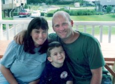 Adoptive Family Photo: Holden Beach, N.C. <br> Our Favorite Place, click to view bigger version