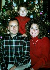 Adoptive Family Photo: Family Christmas, click to view bigger version