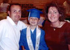 Adoptive Family Photo: Jake�s Kindergarten Graduation, click to view bigger version
