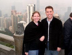 Adoptive Family Photo: In Hong Kong, click to view bigger version