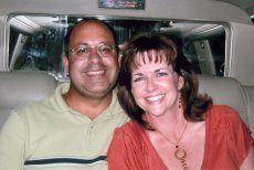 Adoptive Family Photo: In a Limo Heading to Our Nephew�s <br>Concert, click to view bigger version