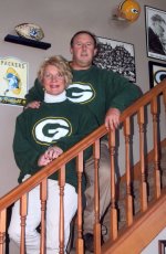 Adoptive Family Photo: Our Favorite Team and<br>Shrine to Them-Go Pack!, click to view bigger version