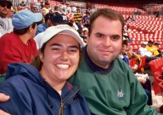 Adoptive Family Photo: At a Football Game, click to view bigger version