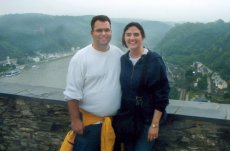 Adoptive Family Photo: Overlooking the Rhine River in Germany, click to view bigger version
