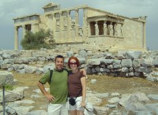 Adoptive Family Photo: Vacation to Acropolis, Greece, click to view bigger version
