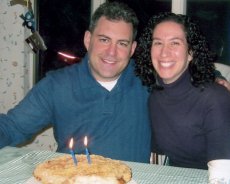 Adoptive Family Photo: Celebrating Aaron's Birthday, click to view bigger version