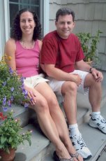 Adoptive Family Photo: Enjoying a Summer Day in Our Backyard, click to view bigger version