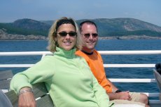 Adoptive Family Photo: On a Nature Cruise in Maine, click to view bigger version