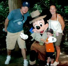 Adoptive Family Photo: Fun at Animal Kingdom, click to view bigger version