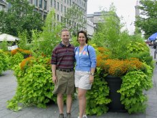 Adoptive Family Photo: Visiting Le Vieux Port de Montreal, click to view bigger version