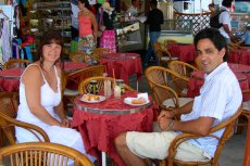 Adoptive Family Photo: Breakfast in Capri, click to view bigger version