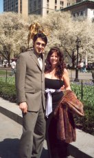 Adoptive Family Photo: Going to a Play in<br>New York City, click to view bigger version