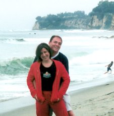 Adoptive Family Photo: Visiting Mauri�s Sister in California, click to view bigger version