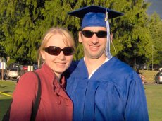 Adoptive Family Photo: John�s College Graduation, click to view bigger version
