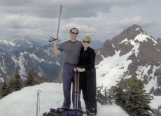 Adoptive Family Photo: At the Top of Mount Ellinor, click to view bigger version