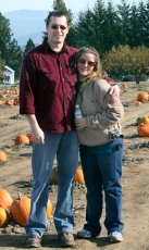 Adoptive Family Photo: At the Annual<br> Pumpkin Patch, click to view bigger version