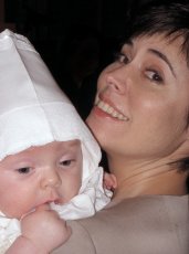 Adoptive Family Photo: Teresa with Her Nephew <br>and Godson, click to view bigger version