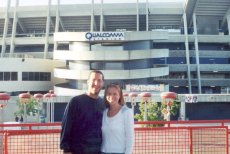 Adoptive Family Photo: Baseball Game in San Diego, click to view bigger version