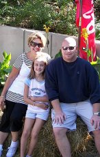 Adoptive Family Photo: With Our Niece Katie, click to view bigger version