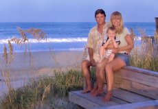 Adoptive Family Photo: At the Beach, click to view bigger version