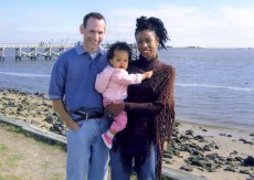 Adoptive Family Photo: Vacationing at Myrtle Beach, NC, click to view bigger version