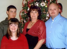 Adoptive Family Photo: Annual Christmas Card, click to view bigger version