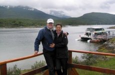 Adoptive Family Photo: Enjoying Patagonia in Argentina, click to view bigger version
